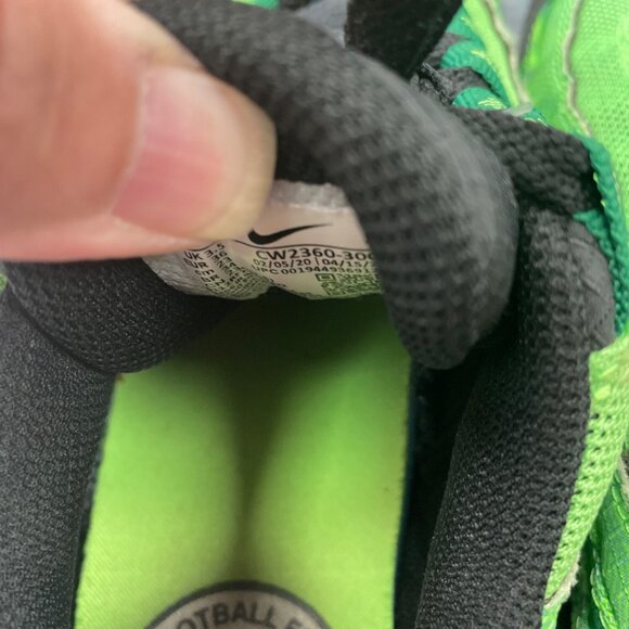 Nike Air Max 95 Lime Green black mens 4.0 wms 5.5 Low sneakers SKU 9432 - Picture 8 of 15